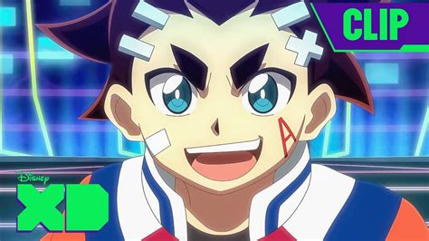 Aiger Vs Bel Beyblade Burst Quadstrike Disneyxd Youtube