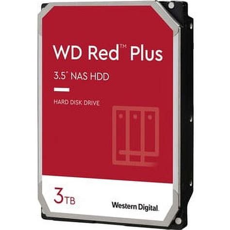 WD Red 3TB NAS Hard Disk Drive 5400 RPM Class SATA 6Gb S 64MB Cache 3