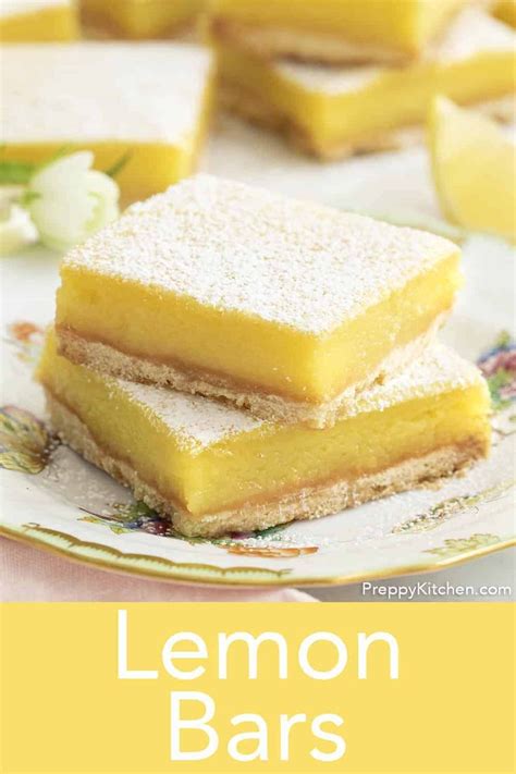 You Ll Love These Bright And Zingy Lemon Bars With A Crisp Shortbread