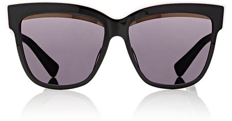 Lyst Dior Womens Graphic Sunglasses In Black