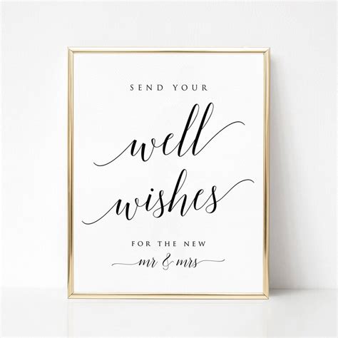 Printable Advice And Wishes Sign Advice And Wishes Advice Etsy