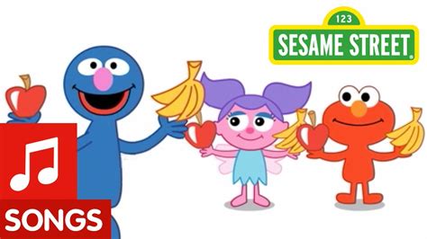 Sesame Street: Apples & Bananas Song | Animated Nursery Rhyme Chords - Chordify