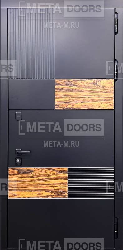 Входные металлические двери в квартиру | META DOORS