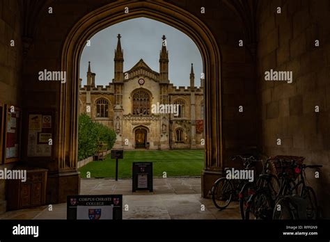 Corpus Christi college chapel in Cambridge (England Stock Photo - Alamy