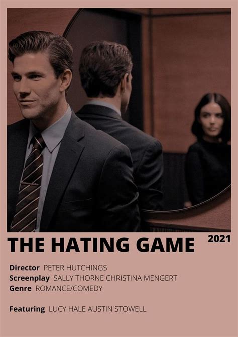 The Hating Game | Series y peliculas, Peliculas, Poster de peliculas