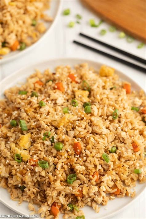 Ground Chicken Fried Rice Easy Ground Chicken Fried Rice