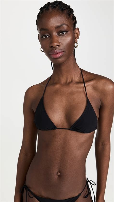 Tory Burch Solid String Bikini Top Shopbop