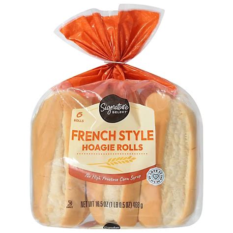 Signature Select Parisian Style French Hoagie Rolls 16 5 Oz Safeway