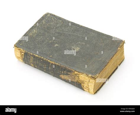 Old Bible Isolated On White Stock Photo Alamy