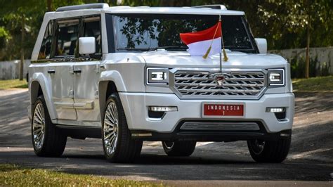 Spesifikasi Maung Mv Garuda Limousine Mobil Presiden Prabowo Subianto