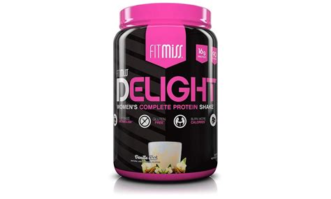 Fitmiss Delight Protein Powder Nutritional Shake For Women Vanilla