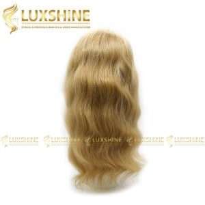 Natural Wavy Light Blonde Full Lace Wig Luxshine Hair