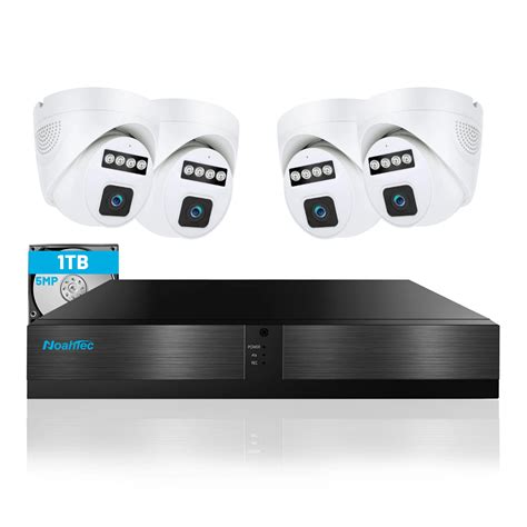 Wesecuu Hd Poe Nvr System H Face Detection Ip Camera Way Audio