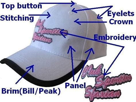 Parts Of A Cap Mountians Nike Logo Headwear Baseball Cap Parts