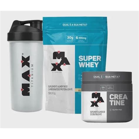 Kit De Suplementos Whey Wey Protein Concentrado G Creatina