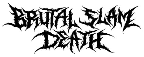 Brutal Death Metal Band Logos