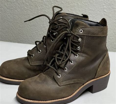 Red Wing Worx Zinc Chukka 5126 Work Safety Steel Tip Boots Women S