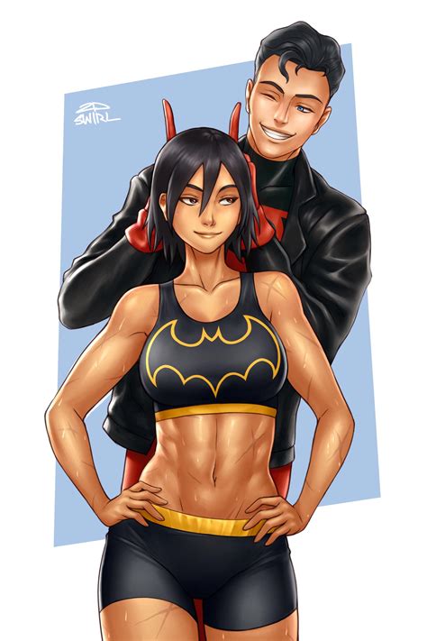 Cassandra Cain/Batgirl (2DSwirl) [DC Comics] : r/musclegirlart