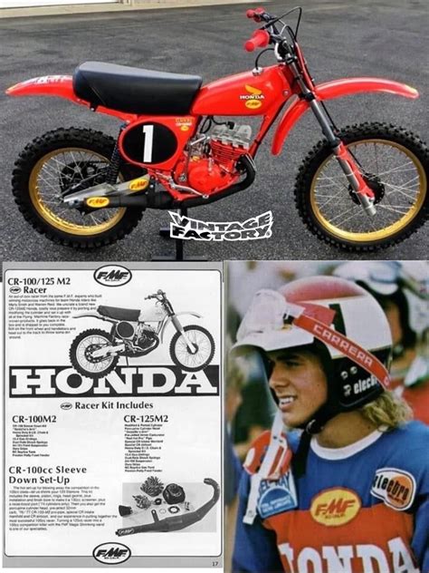 Pin By Heinke Trapp On Marty Smith Honda Vintage Motocross Vintage