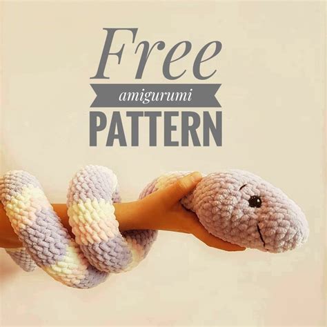 Free Crochet Snake Patterns Amigurumi Pattern Artofit