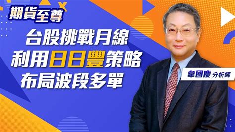 20230106 韋國慶 期貨至尊：台股挑戰月線，利用日日豐策略，布局波段多單 期貨當沖如何輕鬆賺大錢 期貨當沖大賺技巧 掌握