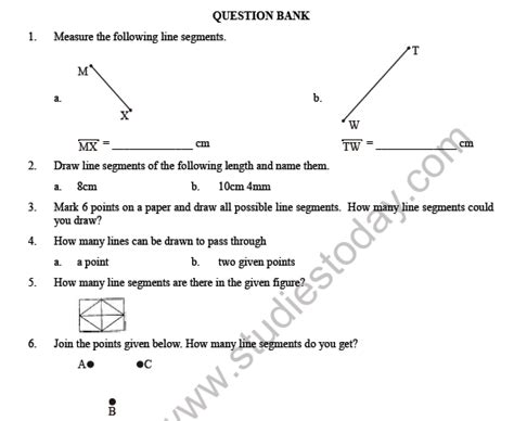 Cbse Class 4 Maths Geometry Worksheet Nbkomputer