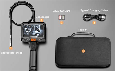 Articulating Borescope with Light