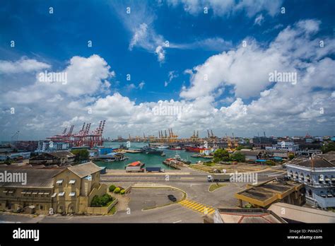 Dubai skyline on a composed and manipulated background Stock Photo - Alamy