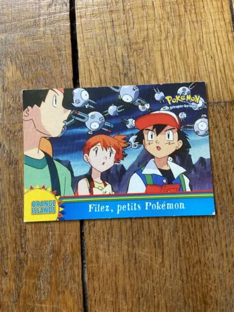 Carte Pok Mon Topps Tv Animation Dition Or Filez Petits Pok Mon