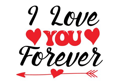 I Love You Forever Svg Graphic By Svg Design Shop · Creative Fabrica