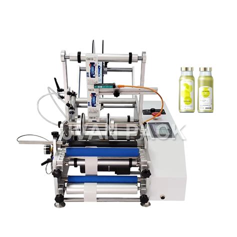 Mt Front And Back Sticker Pasting Machine Double Sides Labeler Wet