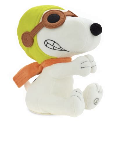 Hallmark Halloween Peanuts Snoopy Flying Ace Plush With Sound New With