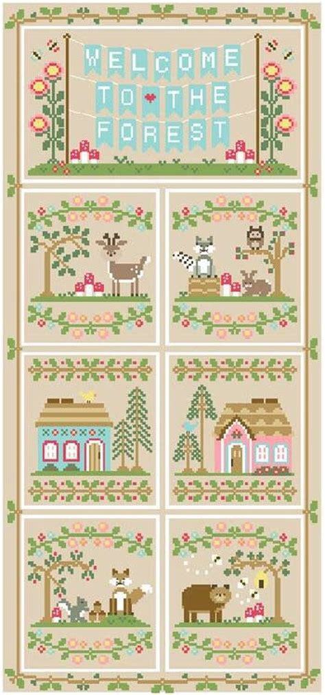 Forest Banner Welcome To The Forest By Country Cottage Needleworks This