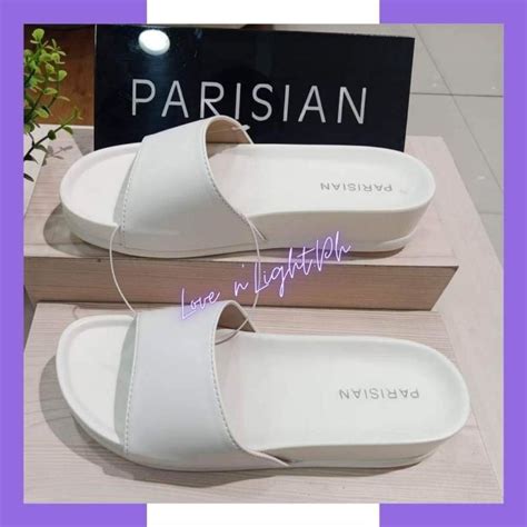 Parisian Womens Dulce Wedge Sandals Shopee Philippines