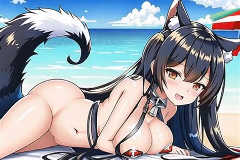 Dopamine Girl A Illustration Of Formidable From Azur Lane Naked