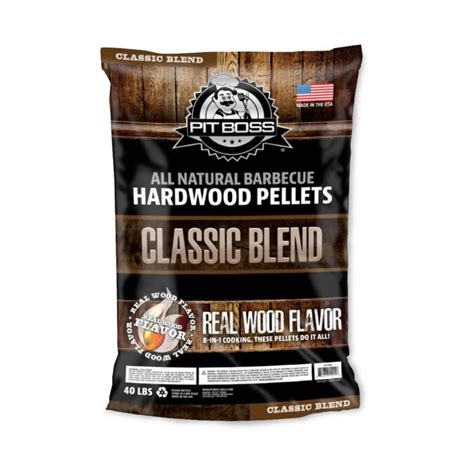 Pit Boss 40 Lb Classic Blend Hardwood Pellets In The Wood Pellets Department At