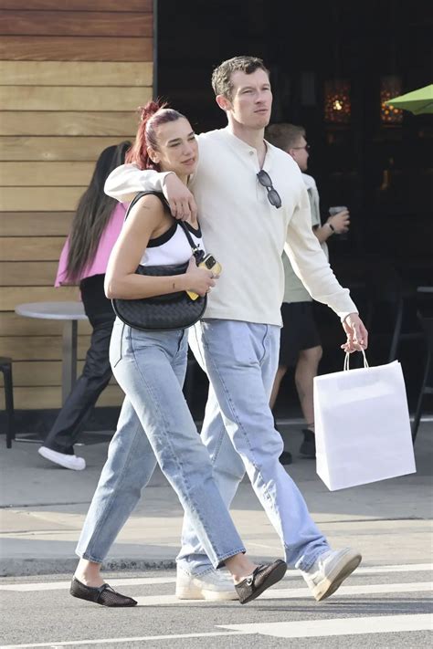 DUA LIPA and Callum Turner Out in Beverly Hills 01/30/2024 – HawtCelebs