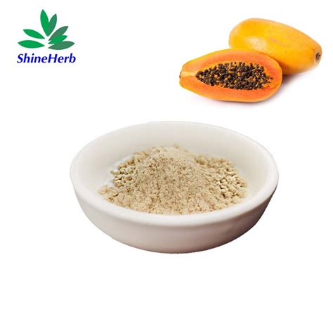 Natural Papaya Extract Papain Enzyme Papaya Extract And Papaya Powder