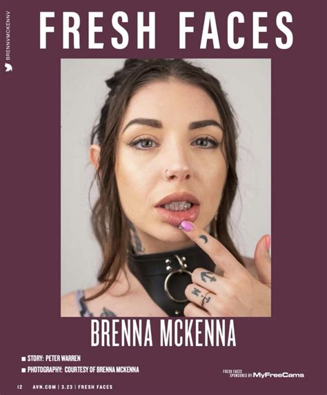 Brenna McKenna On Twitter IM HONORED To Announce That AVNMagazine