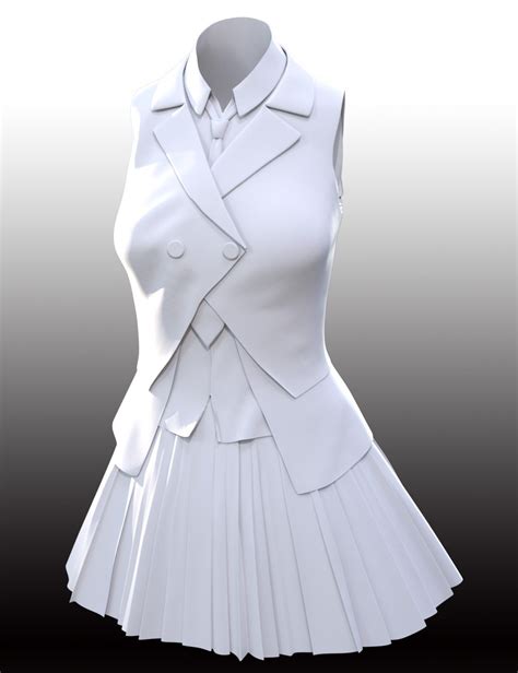 Dforce Yuna Style Outfit For Genesis 8 Females Daz 3d