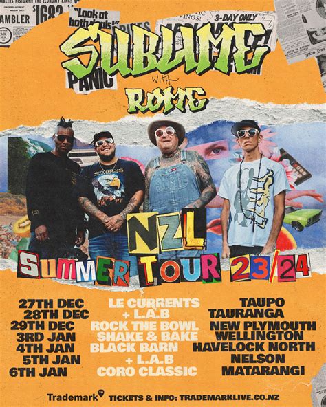 Sublime Tour 2025 Dorey Lizzie