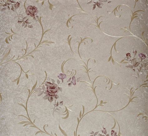 Papel De Parede Importado Floral Textura Alto Relevo Rosas R 114 90