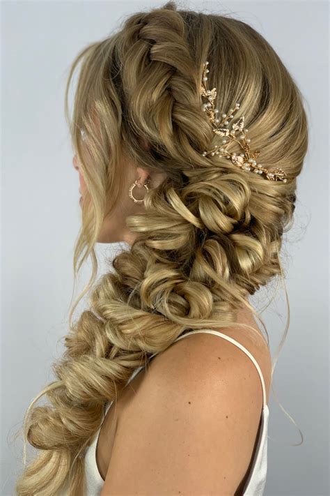 Bridal Hairstyles With Braids Boho Hairstyle Side Braid Hairstyles