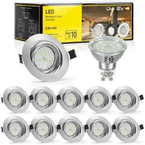 Spot Led Encastrable Plafond Orientable X W Clairage Encastr