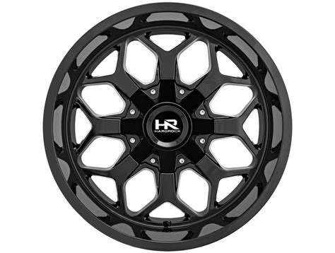 Hardrock Gloss Black Indestructible Wheels Havoc Offroad