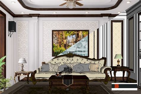 Living room Sketchup - 3D Stock : 3D Models for Professionals