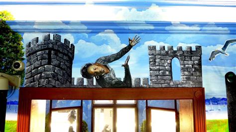 Pearl Primus In Mural Created By Piero Manrique For The New Rochelle