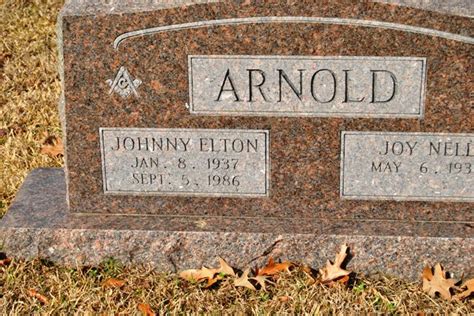 Johnny Elton Arnold 1937 1986 Memorial Find A Grave