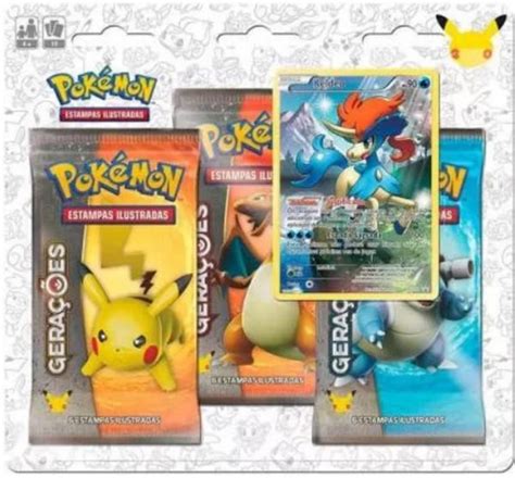 🏷️【tudo Sobre】→ Pokemon Blister Triple Pack Gerações Meloetta Copag Com