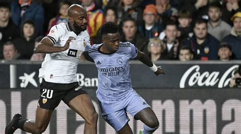 Vinicius Scores Twice As Real Fight Back To Draw At Valencia